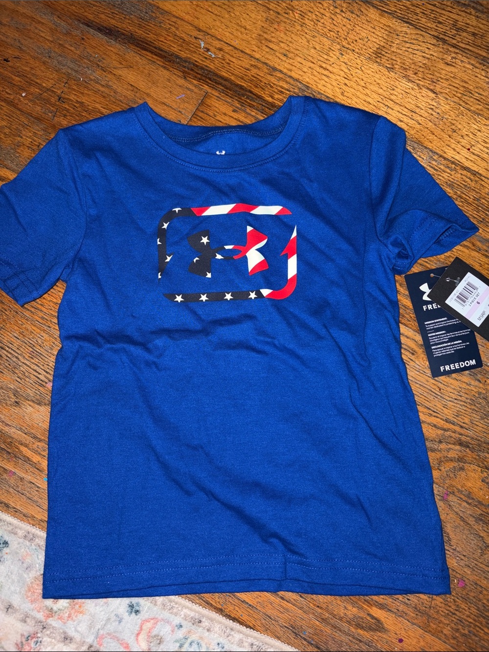 Under armour royal freedom t-shirt